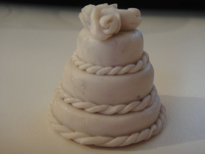 mini wedding cake primo prototipo!
