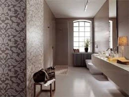 casa con carta da parati