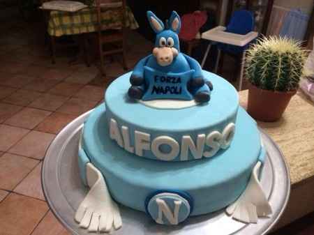 la farei propio così la torta amo napoli tifo napoli è il san paolo è splendido