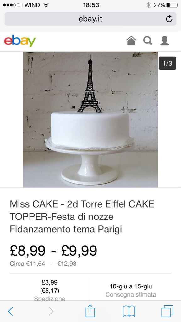 Ricerca cake topper - 2