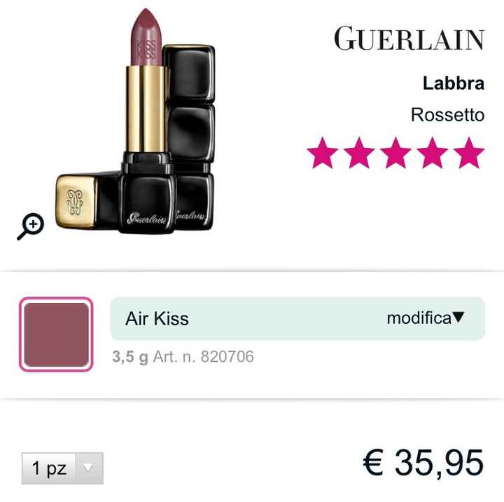 Rossetto di buona qualità - 1