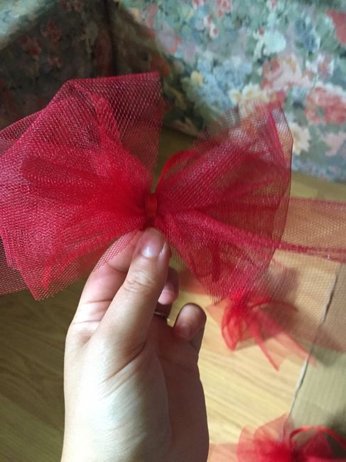 Fiocchi per le sedie... - 2