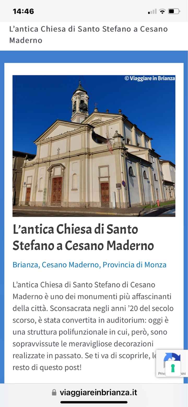 Chiesa sconsacrata - Ex chiesa Monza / Lombardia - 1