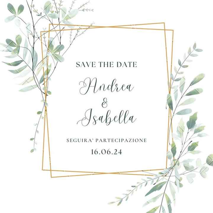Save the Date 💙 - 1