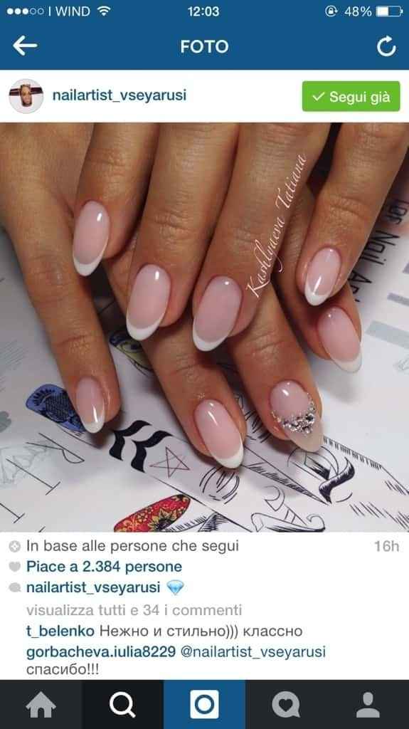 unghie da considerare 