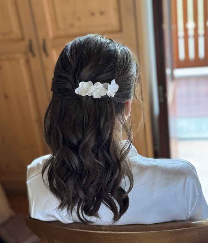 Acconciatura sposa - semiraccolto 👰🏻‍♀️ - 1