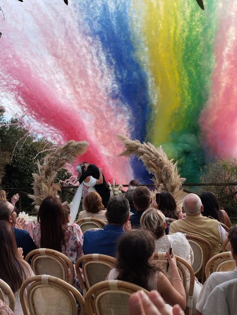 i fuochi d'artificio per un matrimonio sono troppo? 1