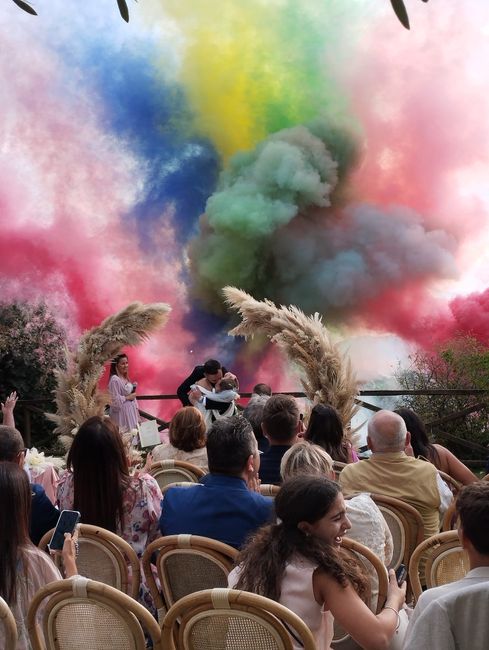 i fuochi d'artificio per un matrimonio sono troppo? 2