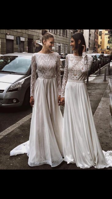 abito da sposa a pantalone - 3