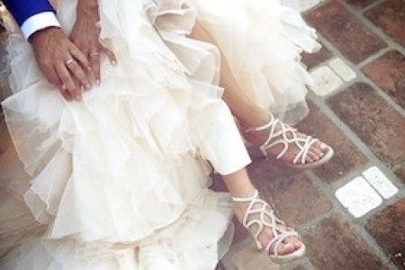 Sandali gioiello da sposa