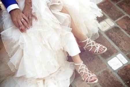 Sandali gioiello da sposa