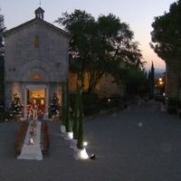 Cena con chiesetta....