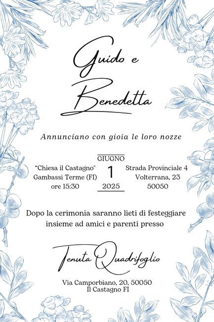 Inviti di matrimonio 7