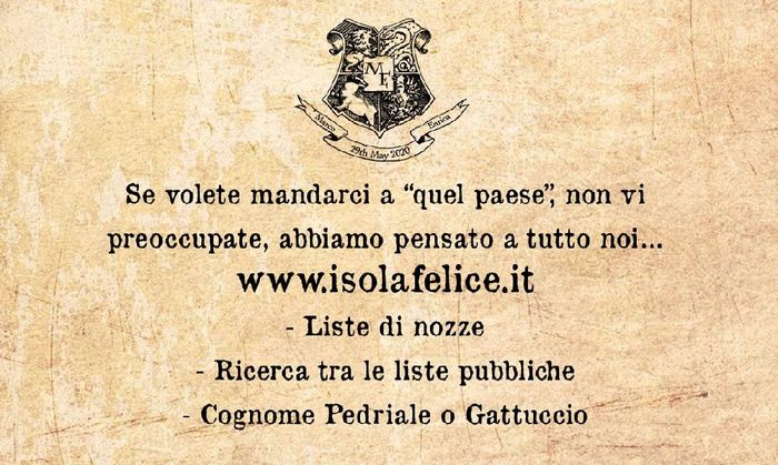 Regalo di nozze e partecipazioni - 1