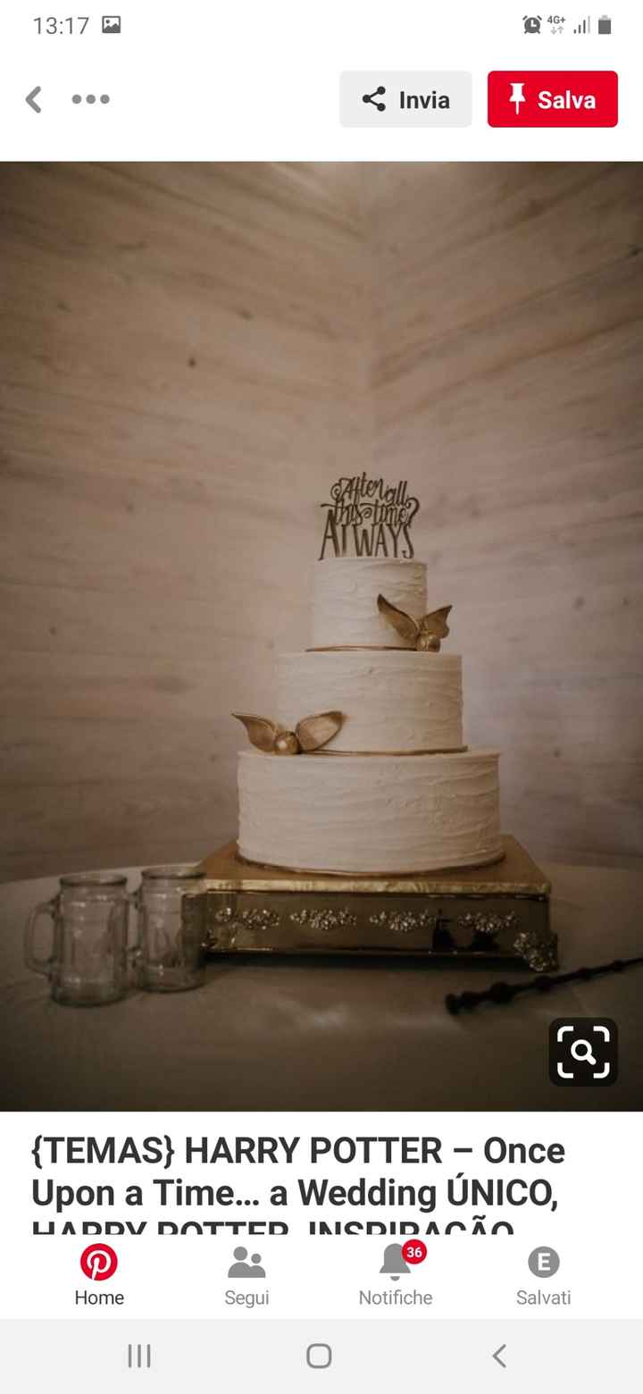 Torta nozze con fiori - 1