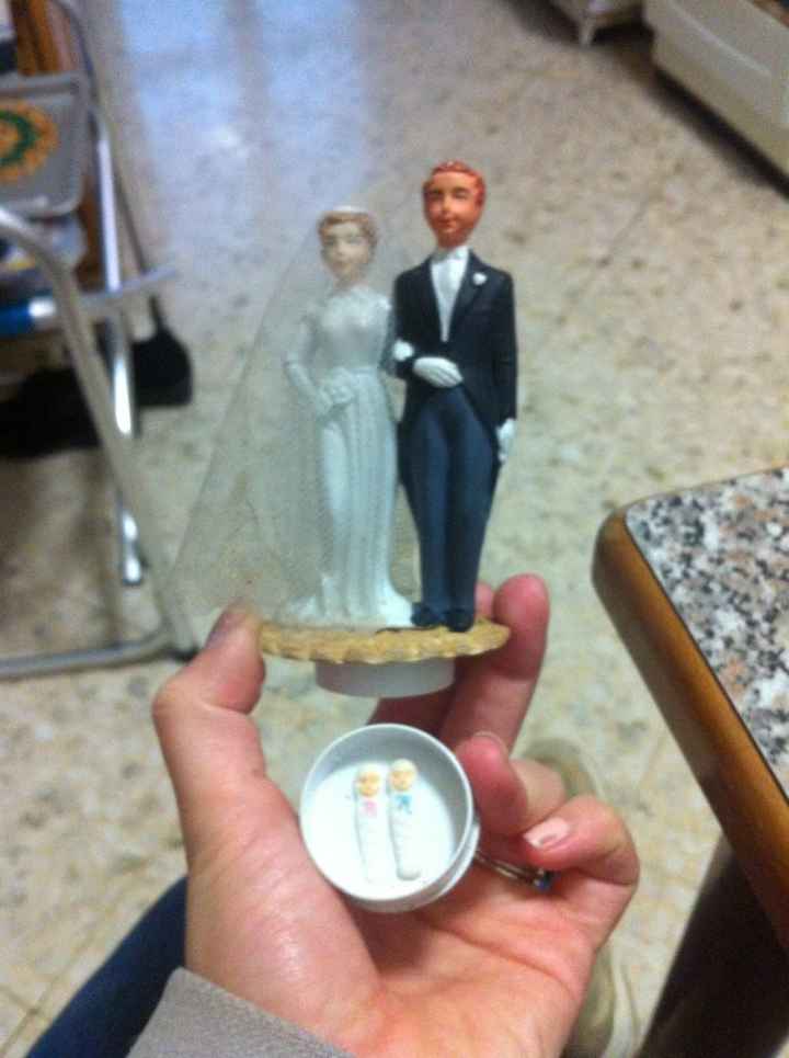 Cake topper di mia nonna :) - 2
