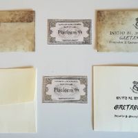 Matrimonio tema  harry potter - 2