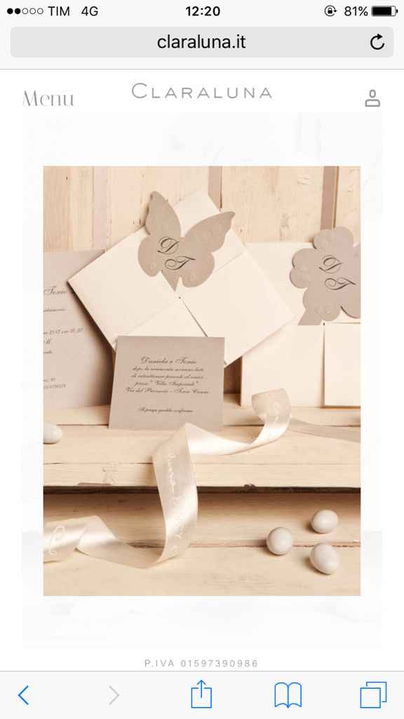Partecipazioni matrimonio claraluna - 2