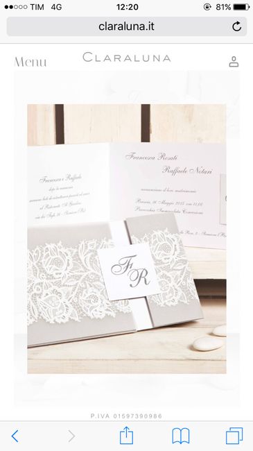 Partecipazioni matrimonio claraluna - 3