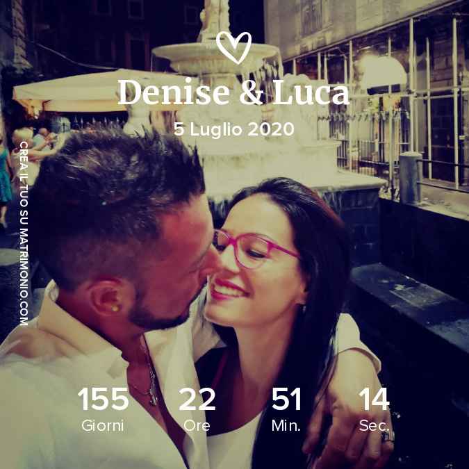 Quanti giorni mancano al vostro matrimonio? - 1