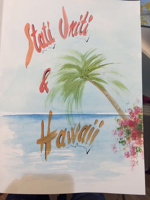 Sposine a me! libro delle firme/guestbook (o come si chiama) per l'agenzia di viaggi - 1