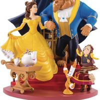 Cake topper la bella e la bestia - 1