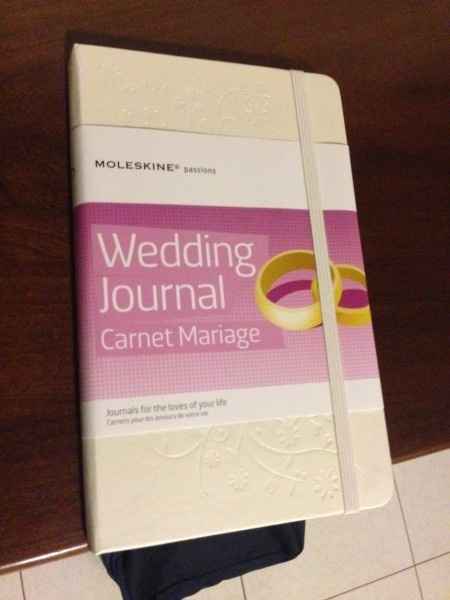 La mia Moleskine wedding!