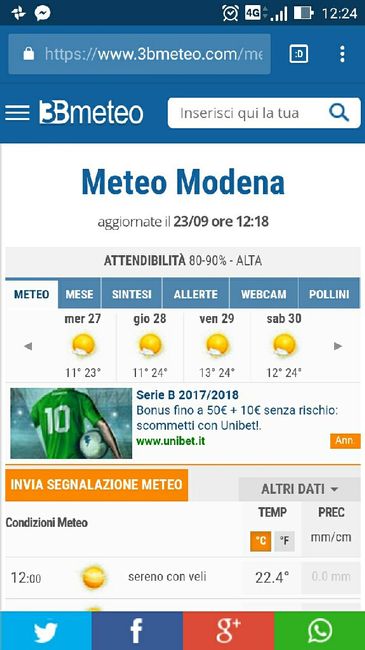  Meteo matrimonio - 1