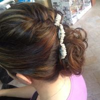 A prima prova  acconciatura fatta ho deciso - 4