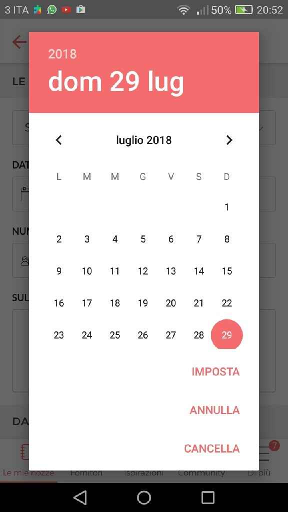 Data matrimonio - 1
