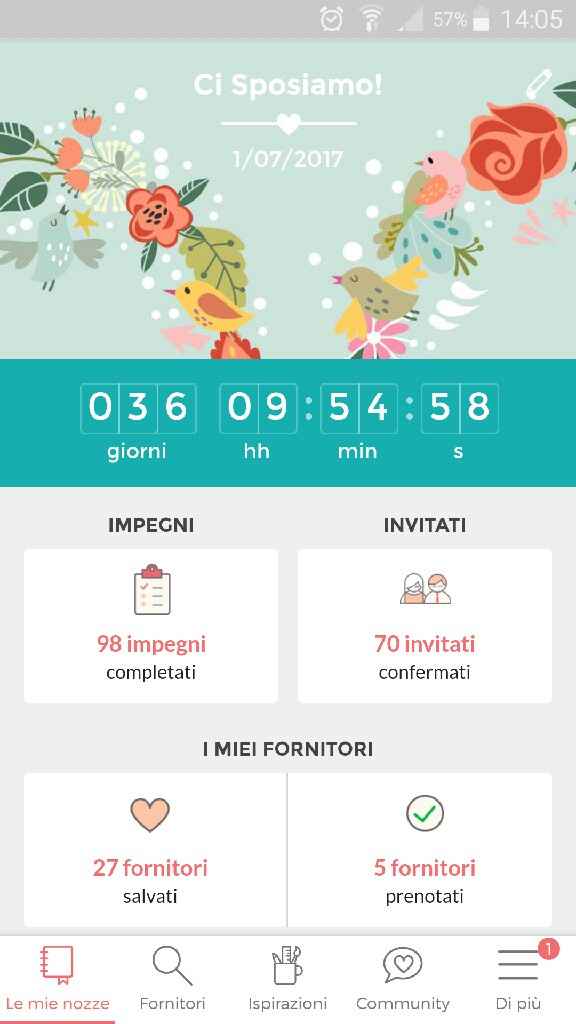 Quanto segna il vostro countdown? - 1