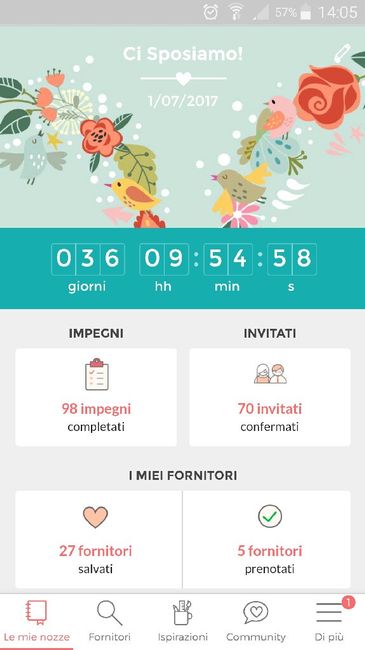 Quanto segna il vostro countdown? - 1