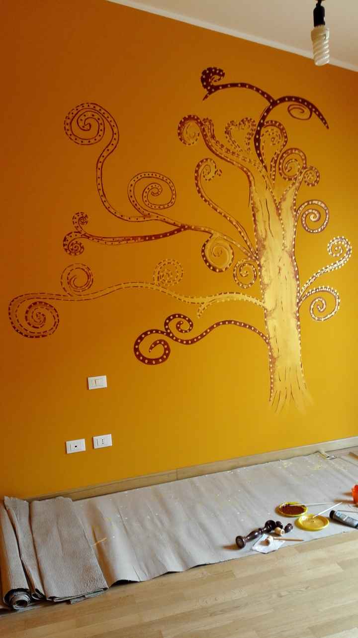 Decoro parete camera da letto che dite? .  - 1