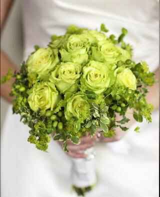 Bouquet fiori verdi - 12