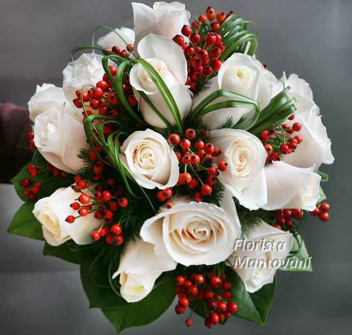 Bouquet fiori rossi - 7