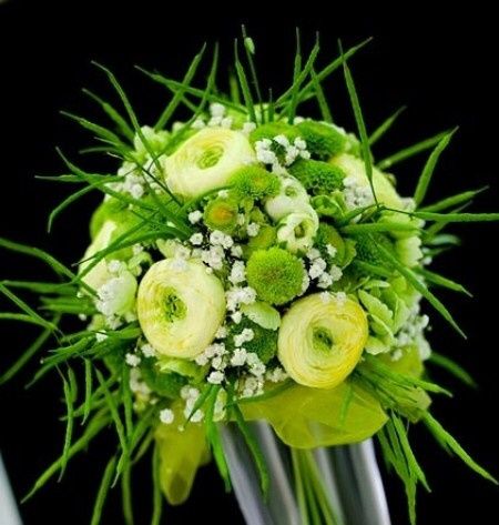 Bouquet fiori verdi - 3