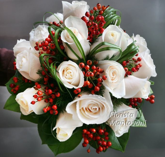 Bouquet fiori rossi - 7