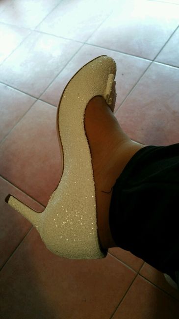 Scarpe da ballo glitter - 1