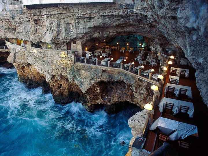 Ristorante nella grotta a polignano a mare - 2