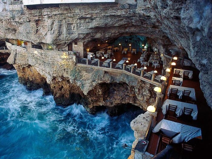 Ristorante nella grotta a polignano a mare - 2
