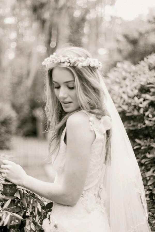 Velo e coroncina di fiori: sono compatibili? - 8