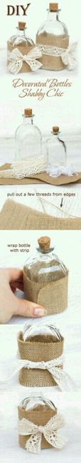 Idee fai da te shabby chic/rustic wedding - 7