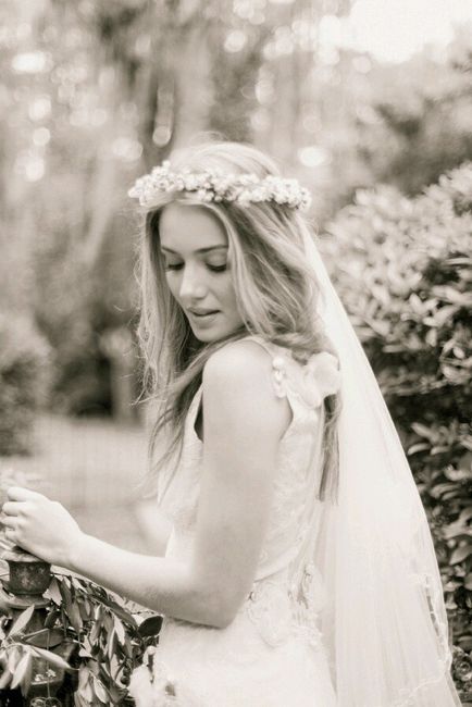 Velo e coroncina di fiori: sono compatibili? - 8
