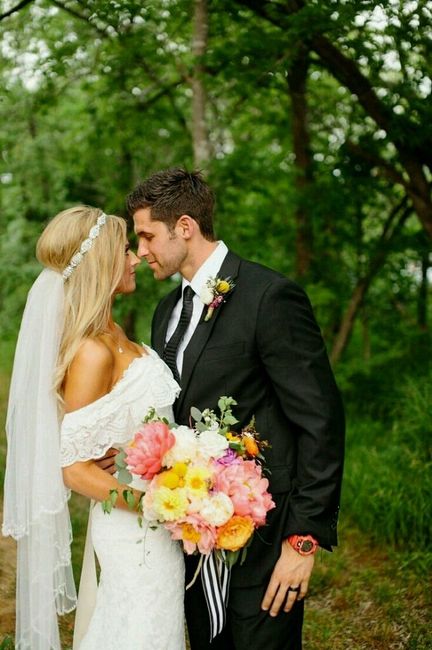 Velo e coroncina di fiori: sono compatibili? - 12