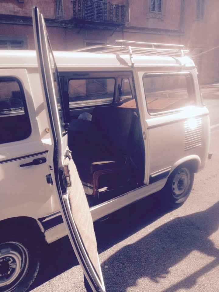 La "macchina" che mi porterà da lui......