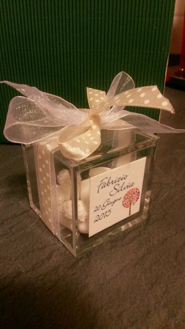 Bomboniere e scatoline per non invitati fai da te :) - 2