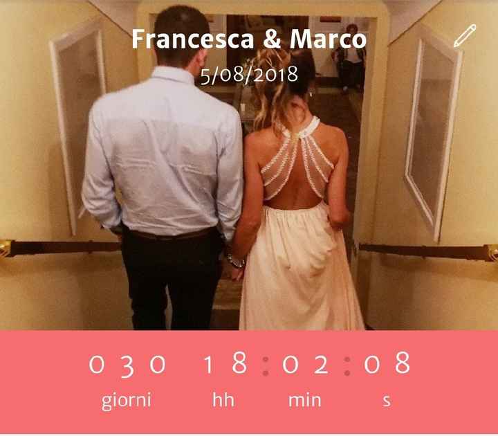 ...fra un mese il nostro Sì ❤️👰😅🤵 - 1