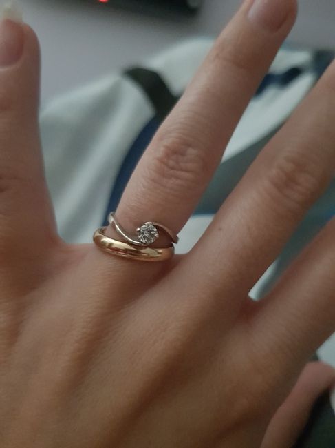 Curiosità: l'anello della proposta :-) - 1