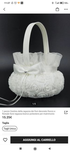 Cestini spargipetali cosa scegliere? - 2