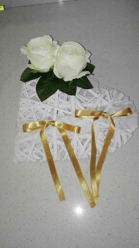 Porta fede  cuscino - 1